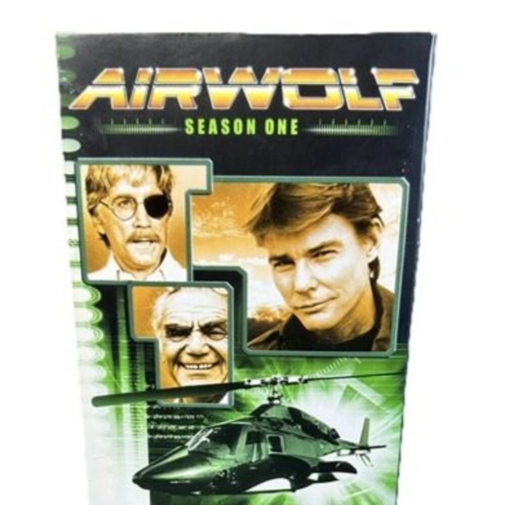 Airwolf Seasons 1 2 3 DVD Lot Complete First Three Seasons – Action TV Classic!